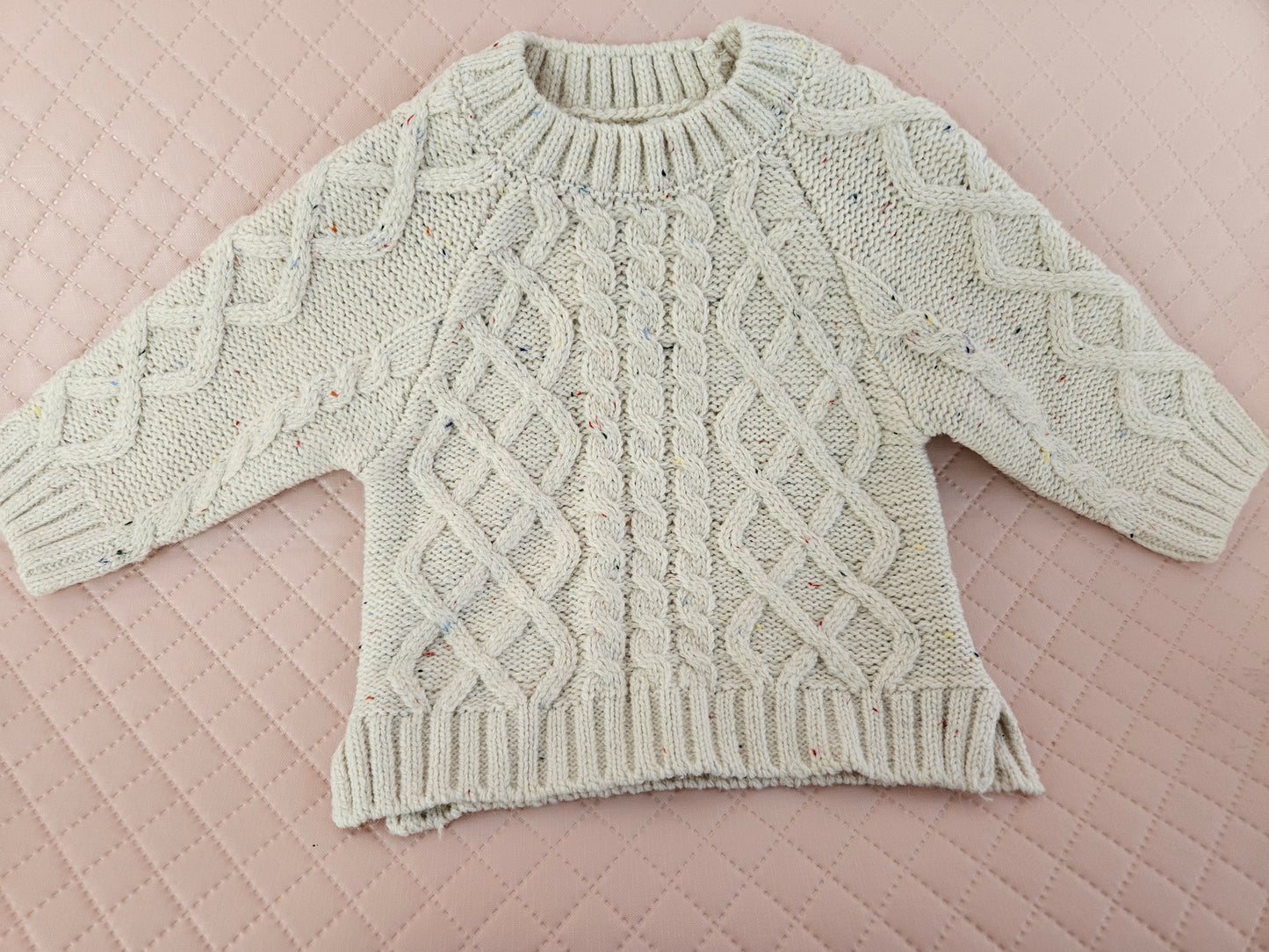 Girls 3-6 Months Cream Jumper