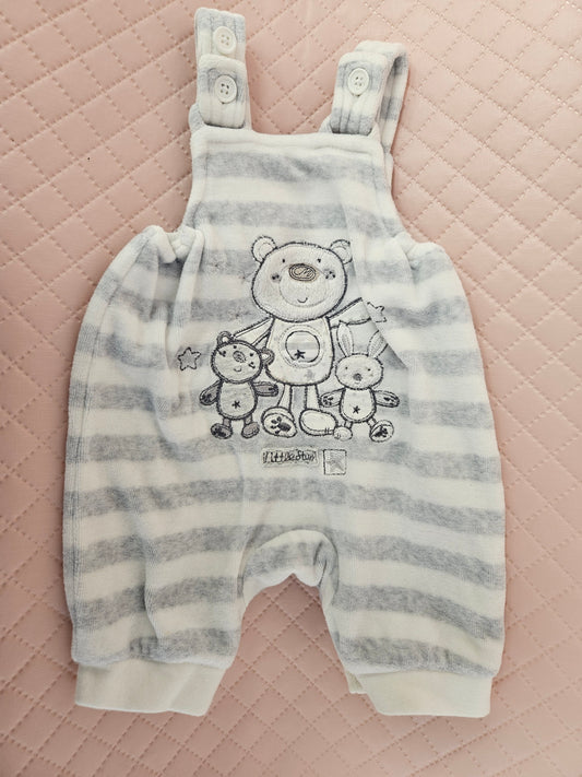 Boys 0-3 months Soft Dungarees