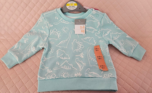 Boys 3-6 Months Dinosaur Sweater