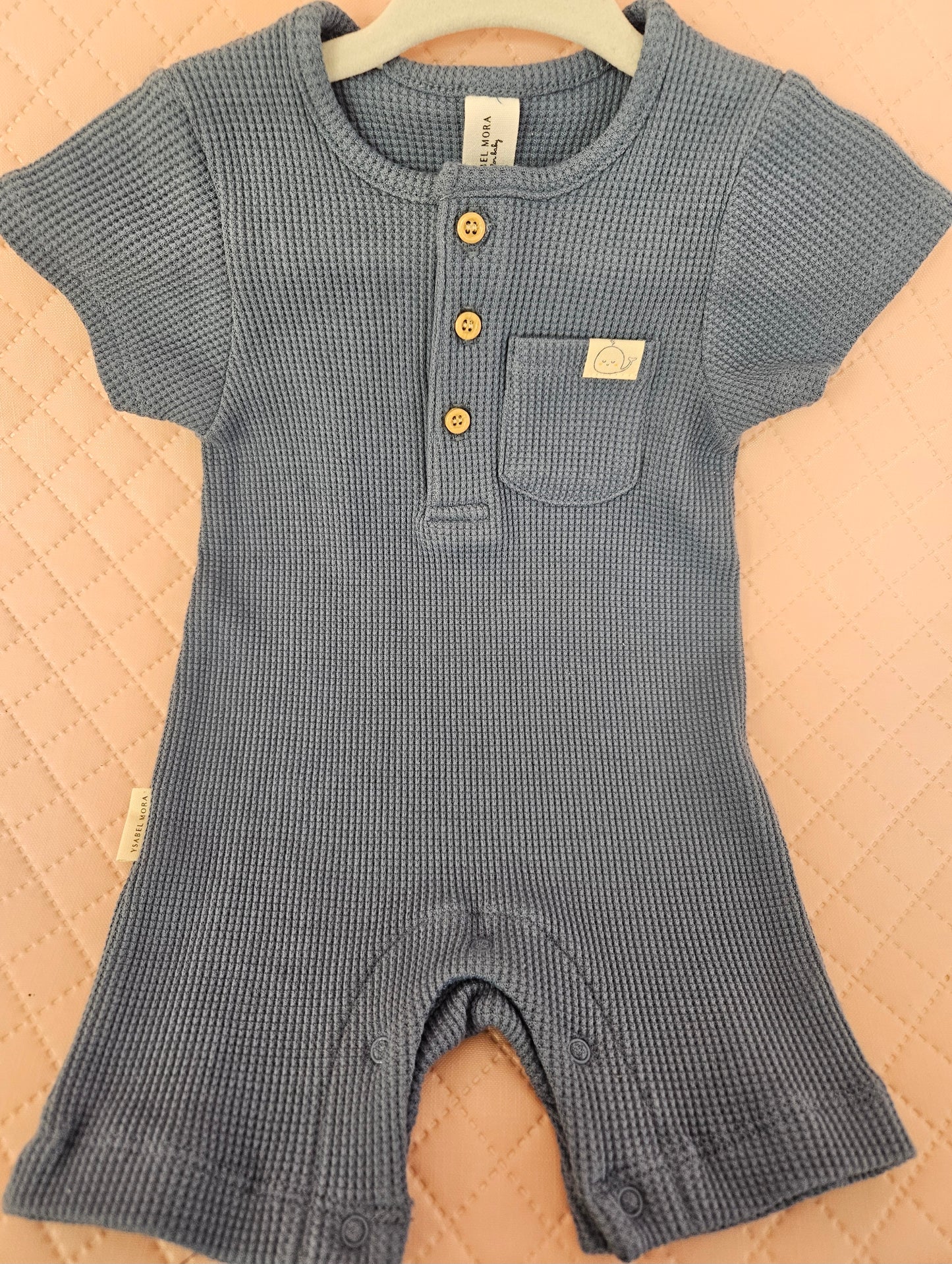 Boys 3-6 Months Blue Bodysuit