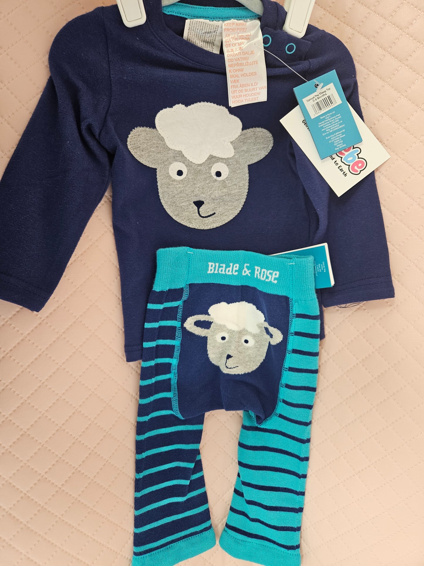 Boys 6-9 Samuel the Sheep 2 Piece Outfit