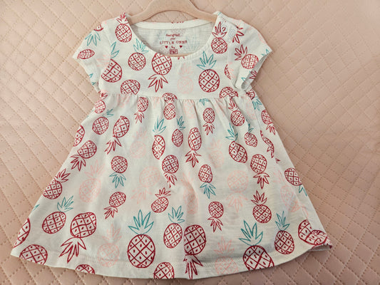 Girls 6-9 Months Pineapple Drese