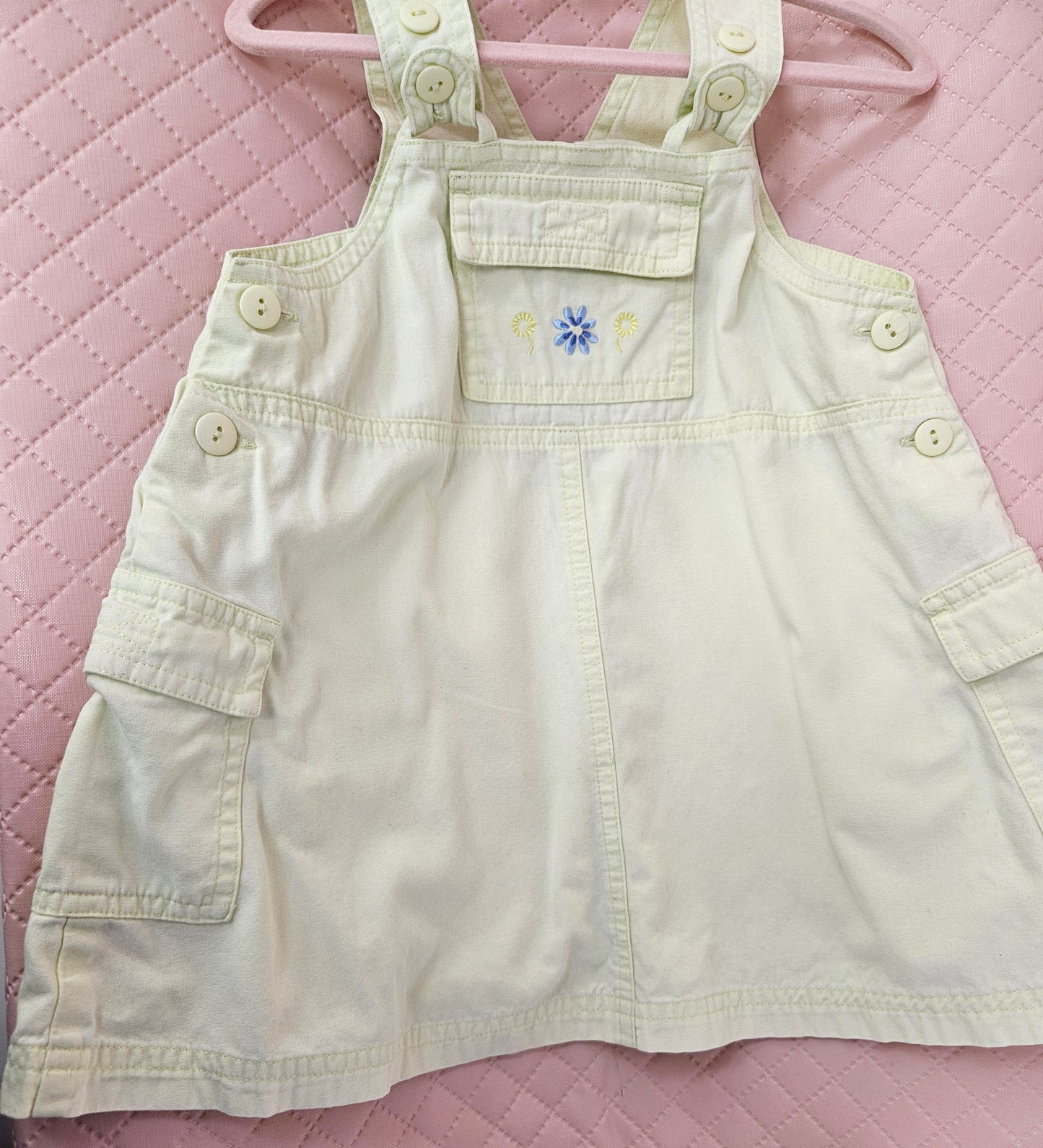 Girls 9-12 Months Dungaree Dress