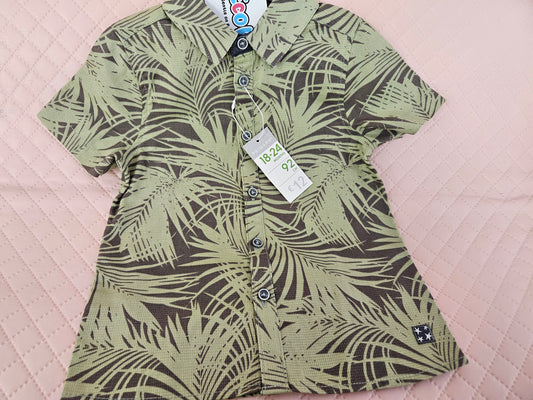 Boys 18-24 Months Palm Tree Shirt New