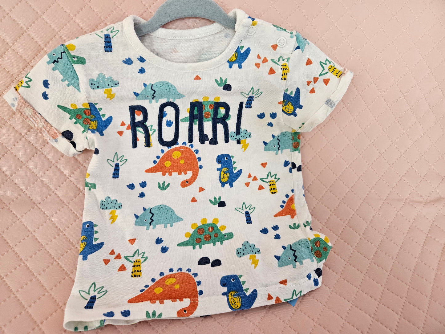 Boys 3-6 Months Dino Tee Preloved