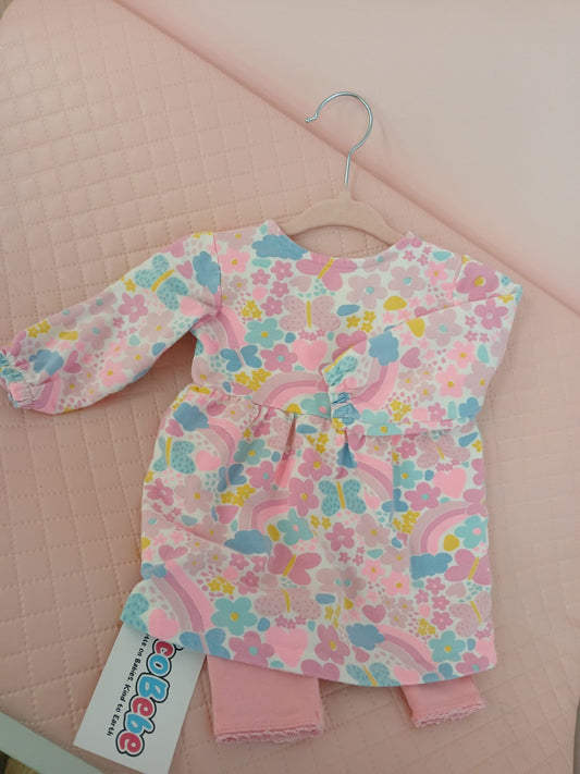 Girls 3-6 Months Pre-Loved 2 piece set