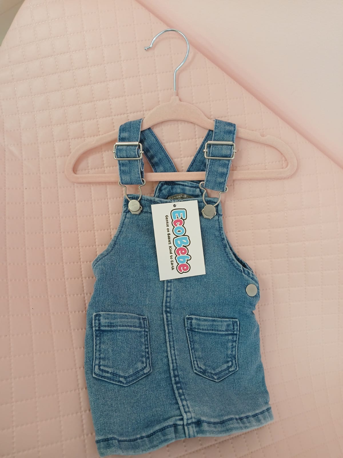 Girls Denim 3-6 Months Pre-Loved Dress