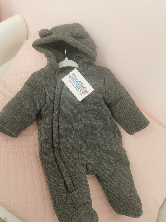 Boys 0-1 Month Pram suit