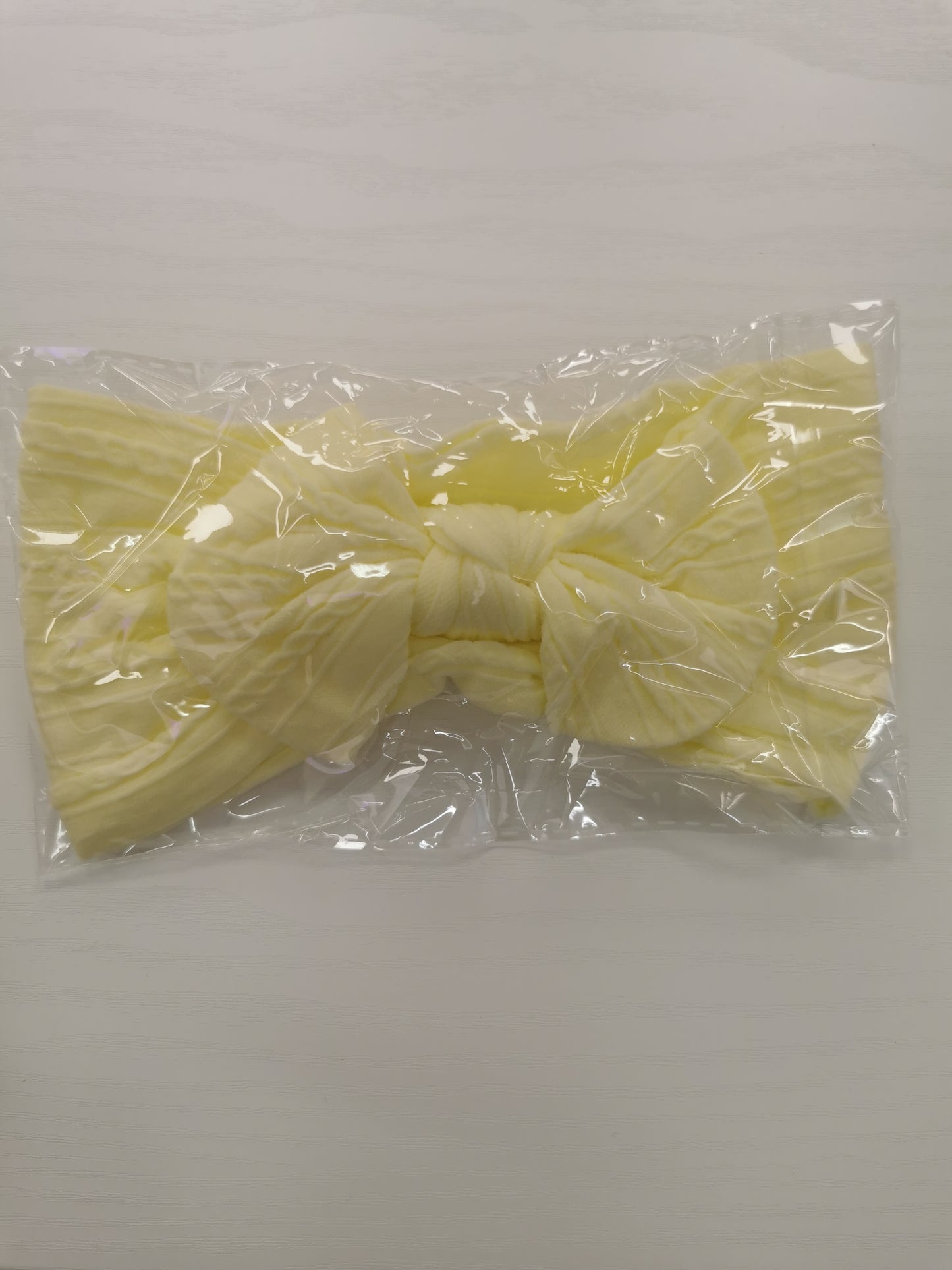 Girls Headbow Sunny Yellow