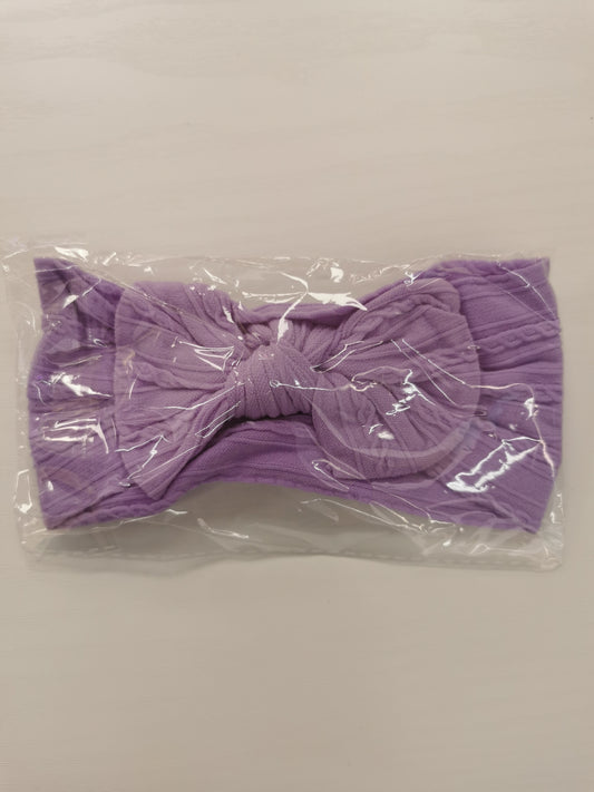 Girls Headbow Dark Purple