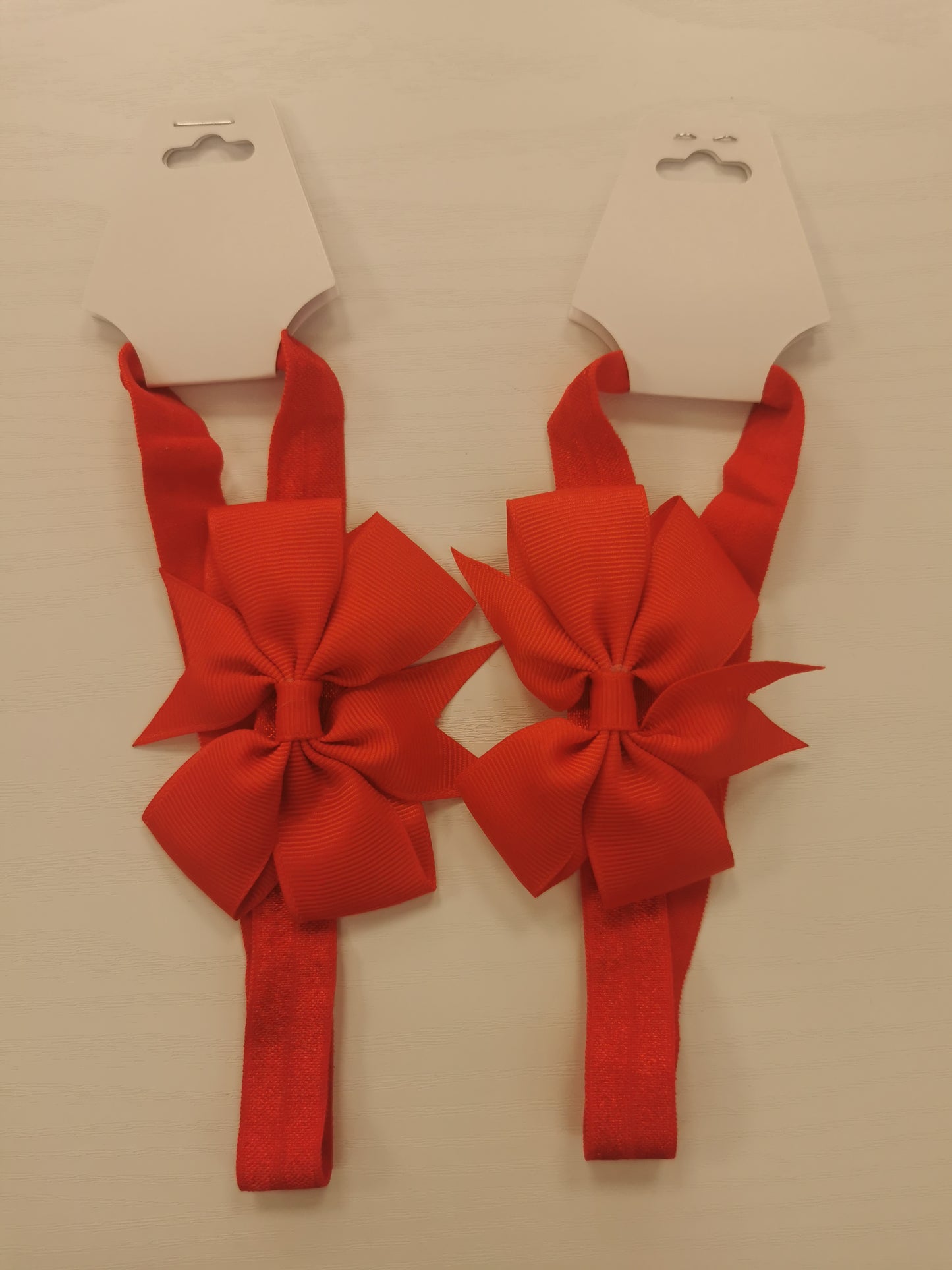 Girls single Hairband with Bow In Red