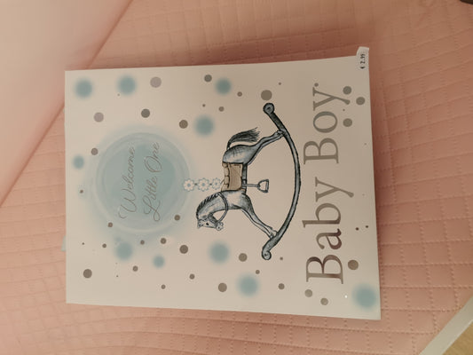 Baby boy gift bag medium