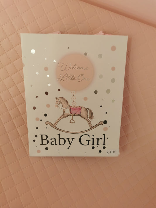 Baby Girl Small Gift Bag