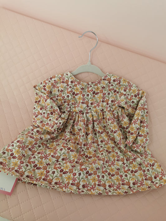 Girls 3-6 Months Pre-Loved Floral dress