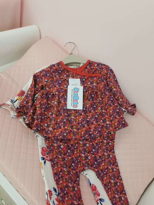 Girls 6-9 Months NEXT 2 pack PJ