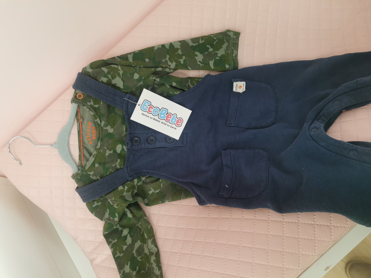 Boys 12-18 Pre-Loved Fatface dungarees