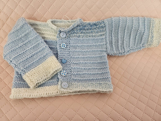 Handmade baby cardigan