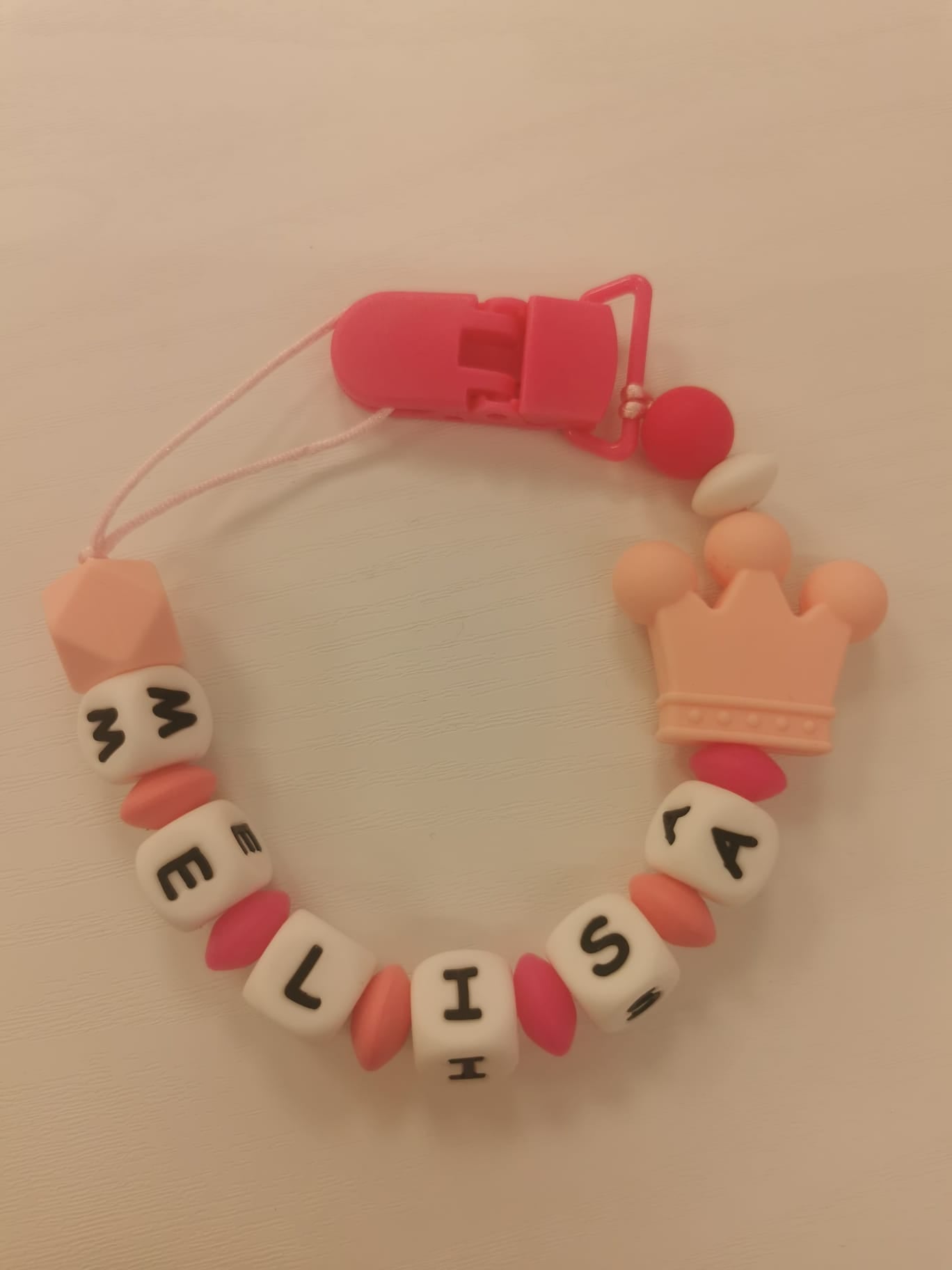 Personalised Dummy Clips Girls