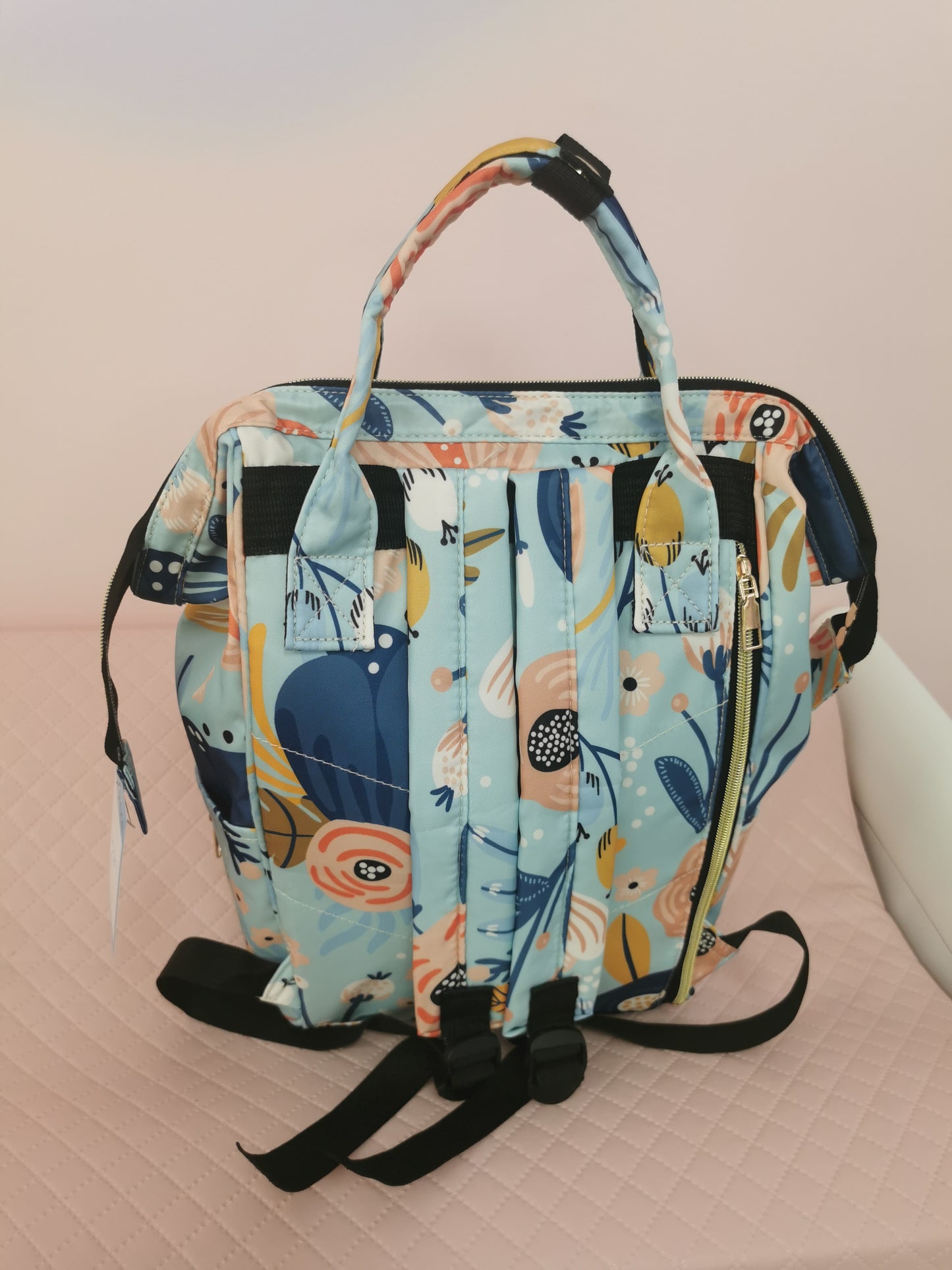 Floral Nappy Bag