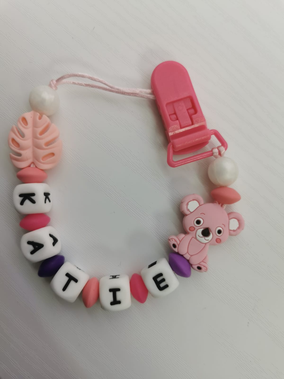 Personalised Dummy Clips Girls