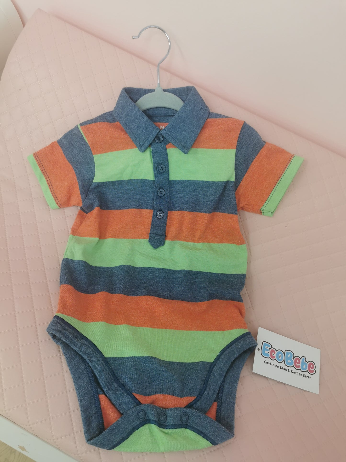 Boys 12-18 Pre-Loved Stripy Vest