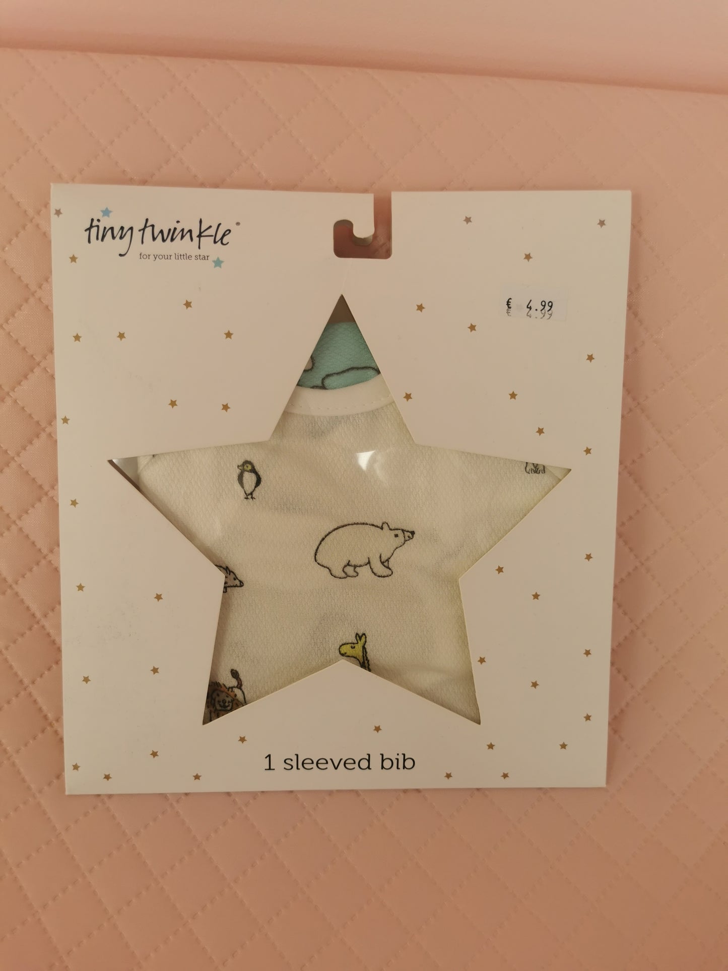 Tiny Twinkle Sleeve Bib