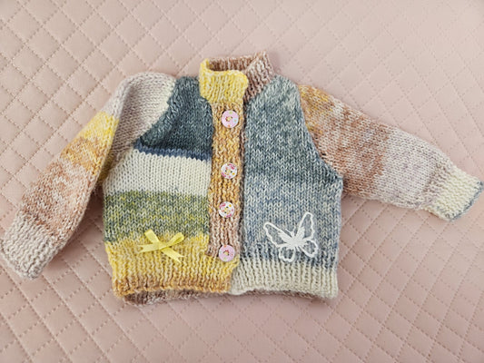 Handmade baby cardigan