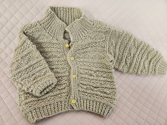 Handmade baby cardigan