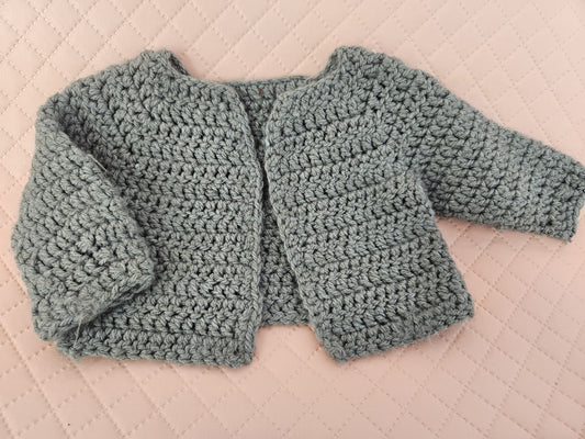 Handmade baby cardigan