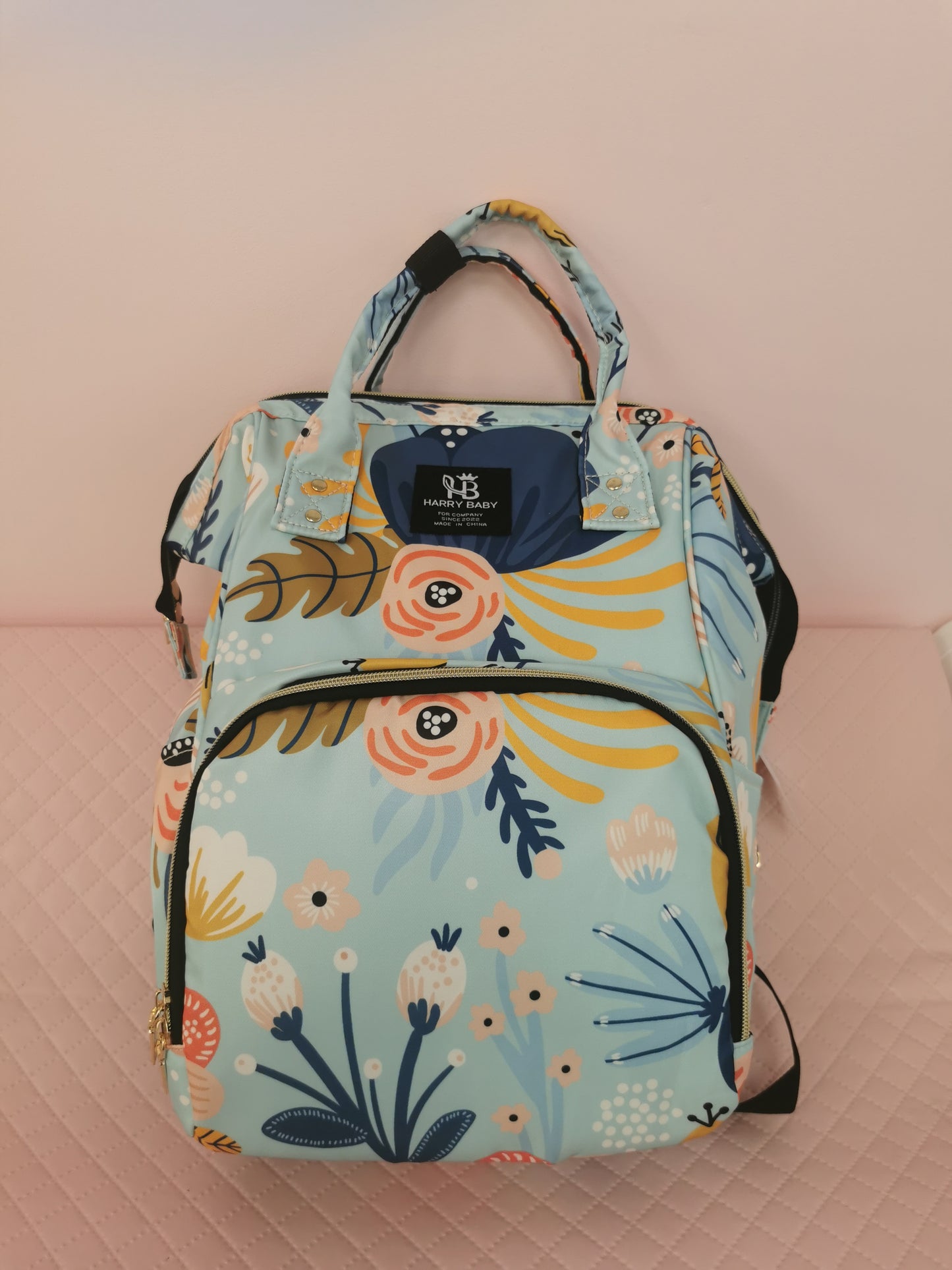 Floral Nappy Bag