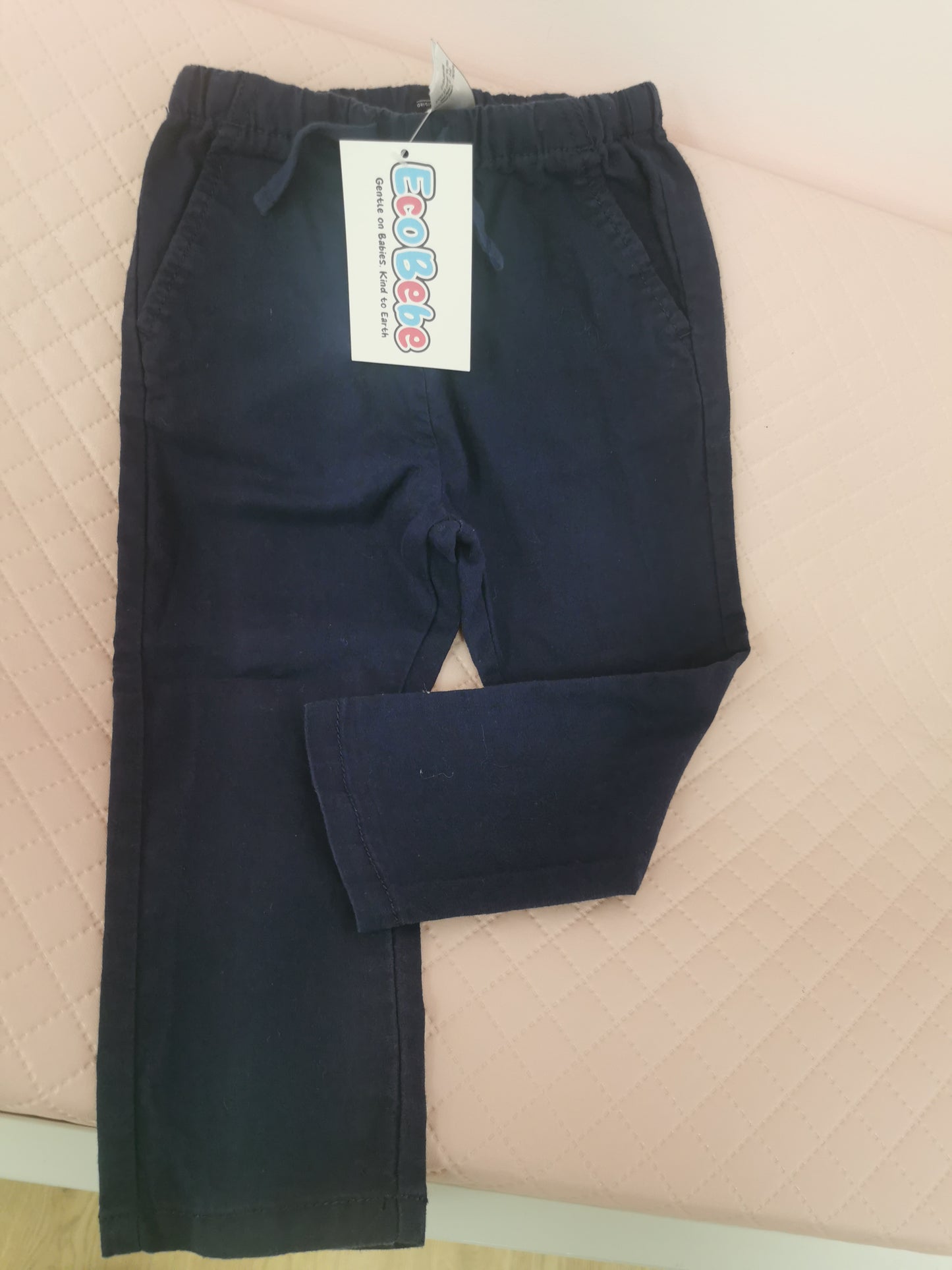 Boys 12-18 Pre-Loved Next Navy Trousers