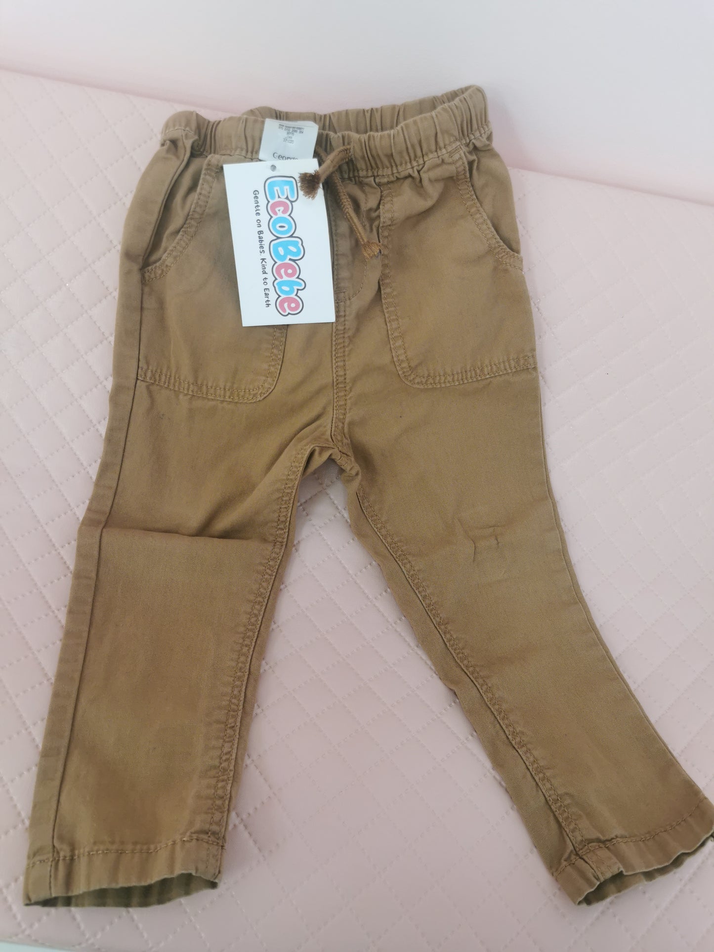 Boys 12-18 Pre-Loved Brown Trousers