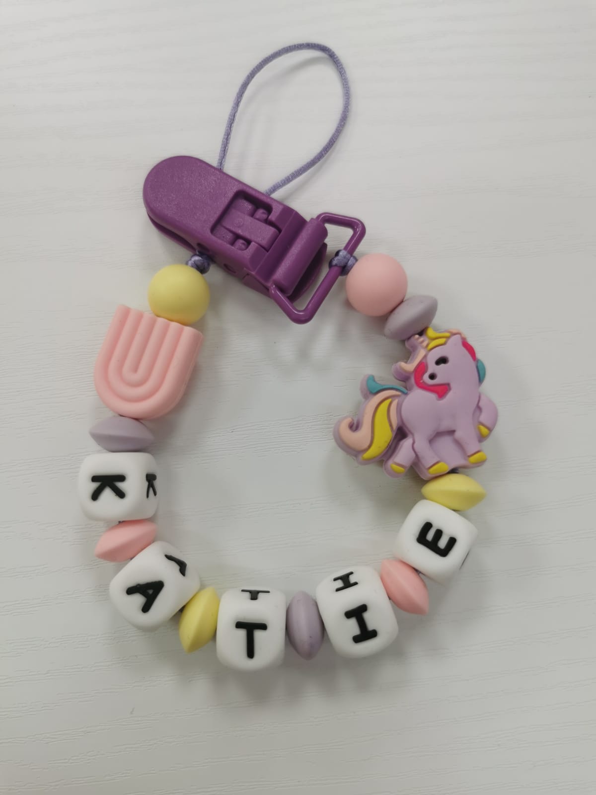 Personalised Dummy Clips Girls