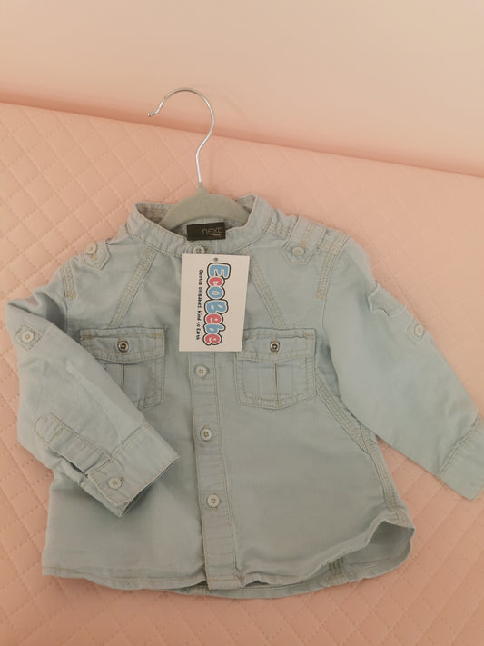 Boys 12-18 Pre-Loved Next Denim Shirt