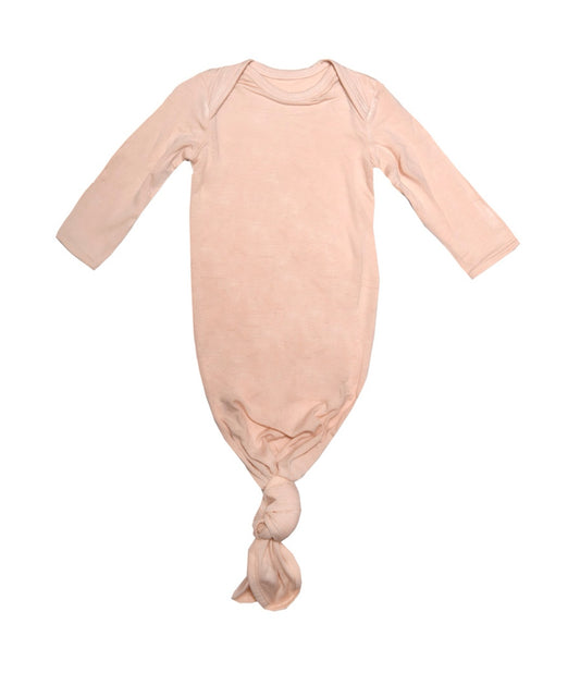 Rain and Conker Knotted Sleep gown Newborn up to 4 months