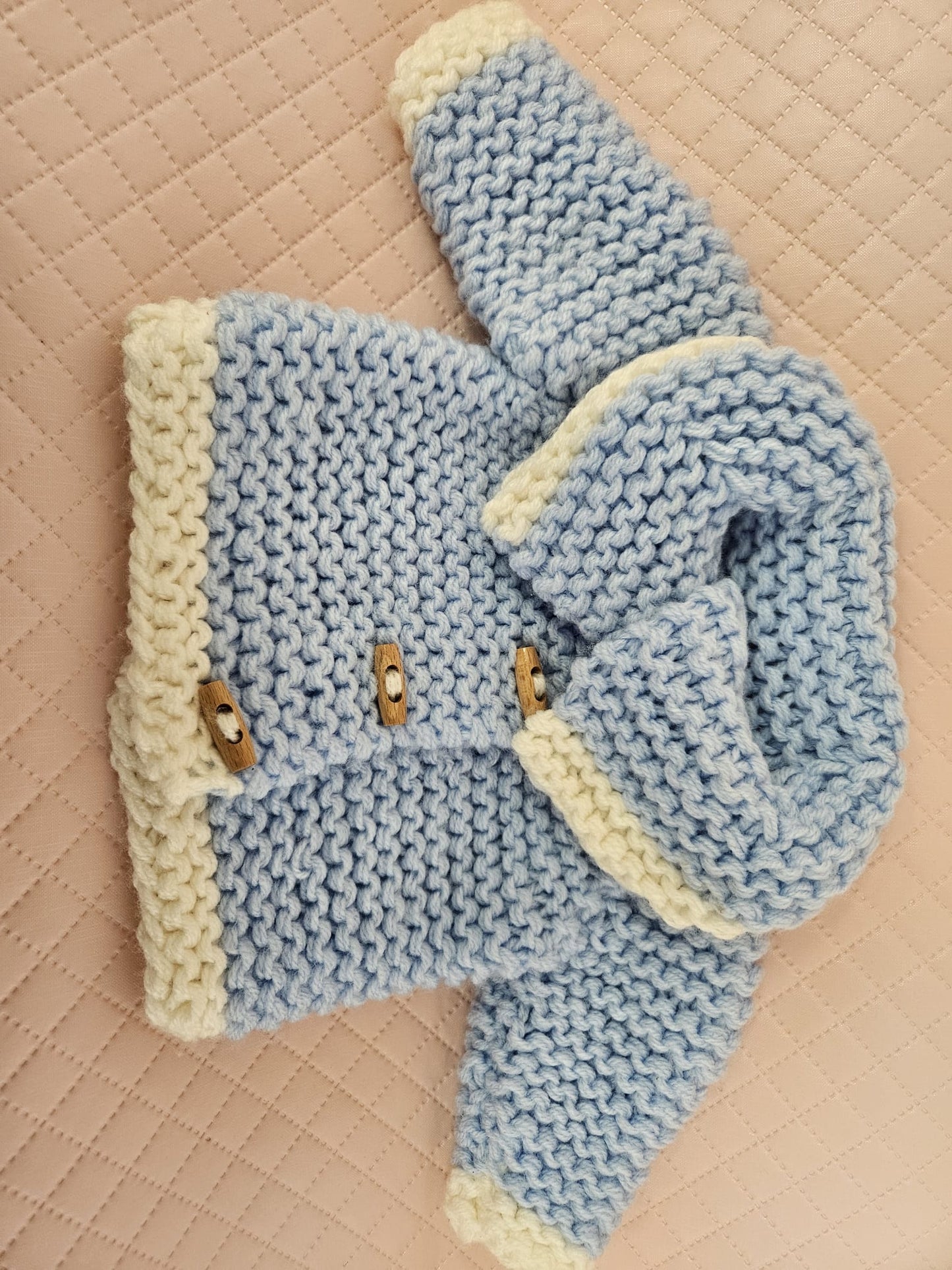 Handmade baby cardigan